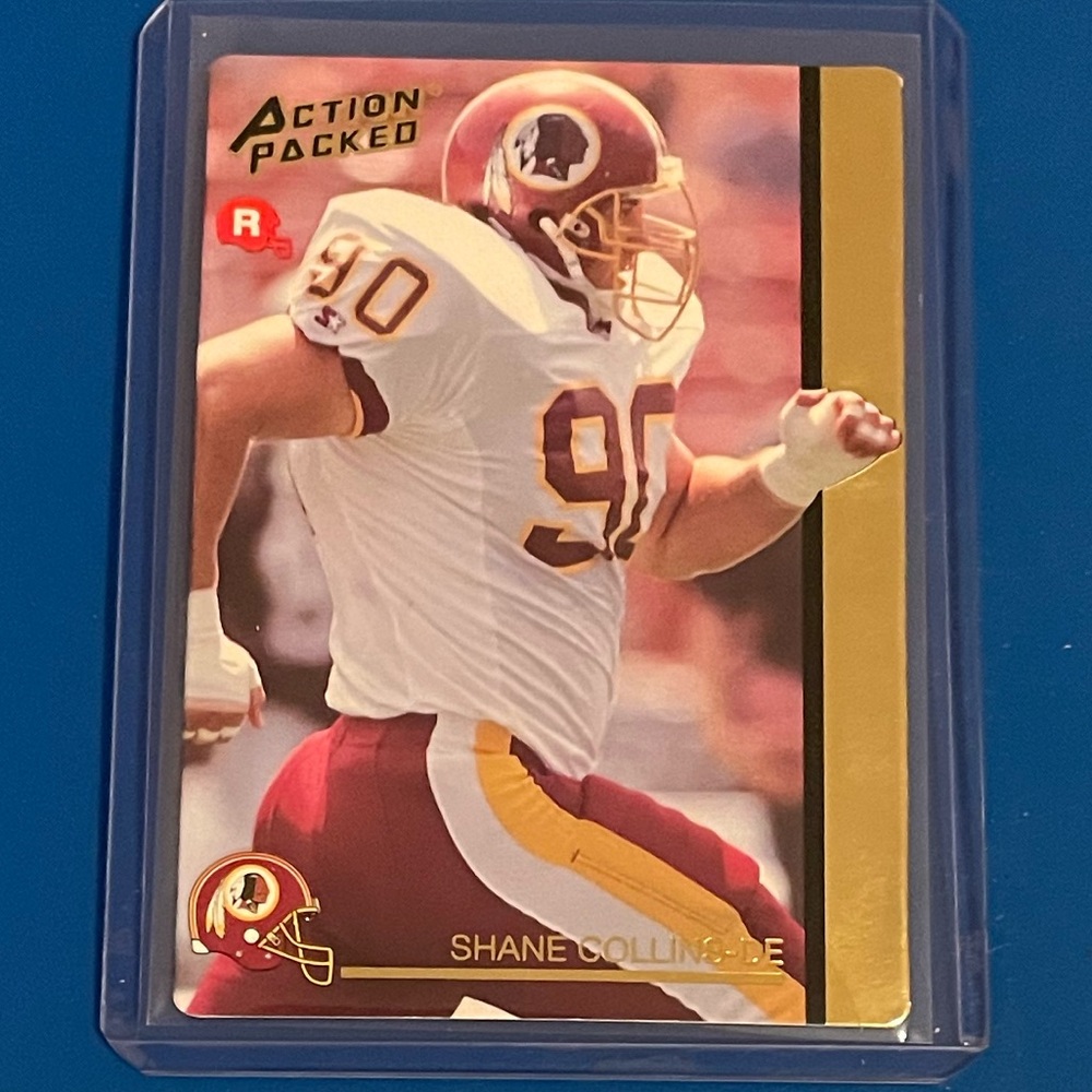 Shane Collins #19[Rookie] 1992 Action Packed Rookie Update Football Trading Card